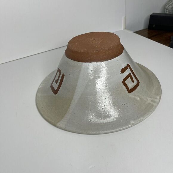 Studio‎ Western Pottery Stoneware Bowl Serving Salad Fruit Console - Picture 6 of 9